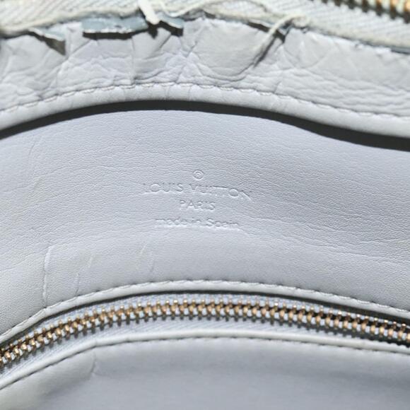 LOUIS VUITTON Monogram Vernis Houston Hand Bag Gris M91053 - Picture 10 of 16